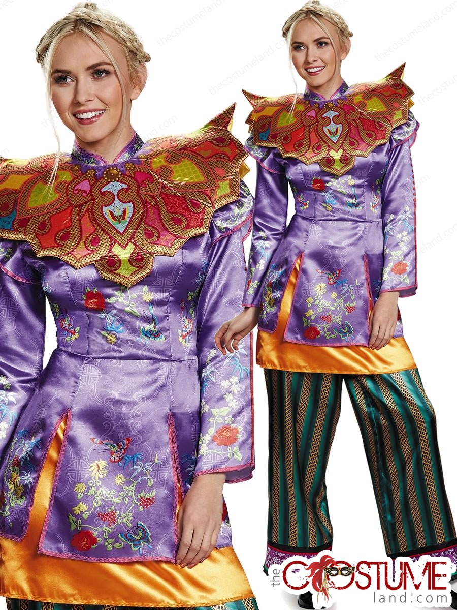 Girls Deluxe Alice Asian Look Halloween Costume 