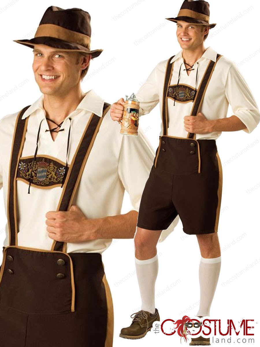 Bavarian Guy Mens Halloween Costume 