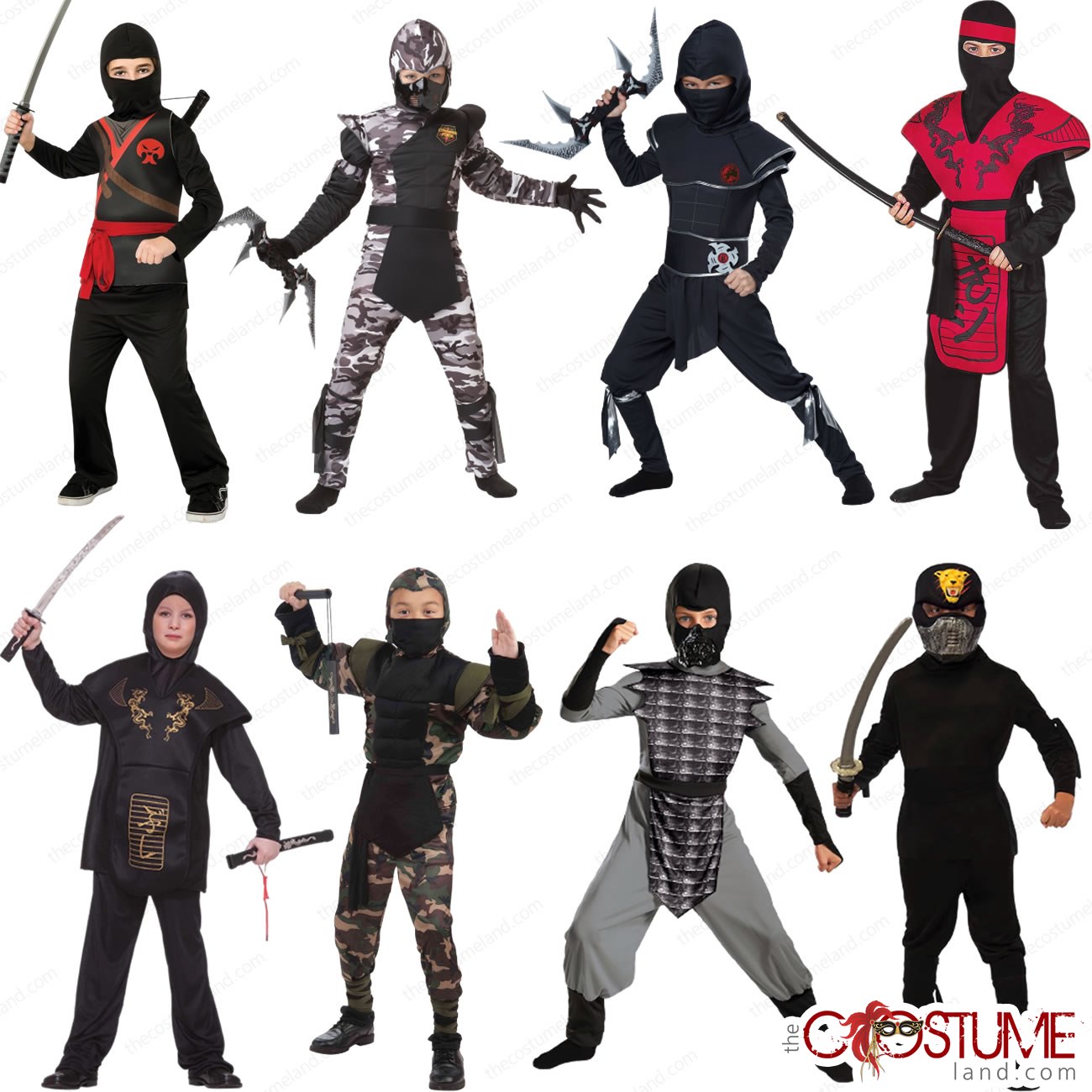 California Costumes Arctic Forces Ninja Child Costume Medium Plus