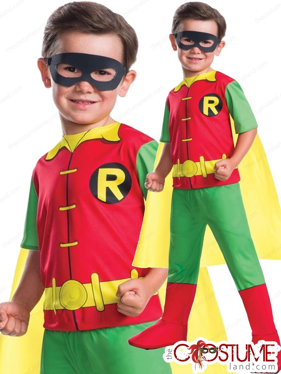 Boy Kid Robin Costume