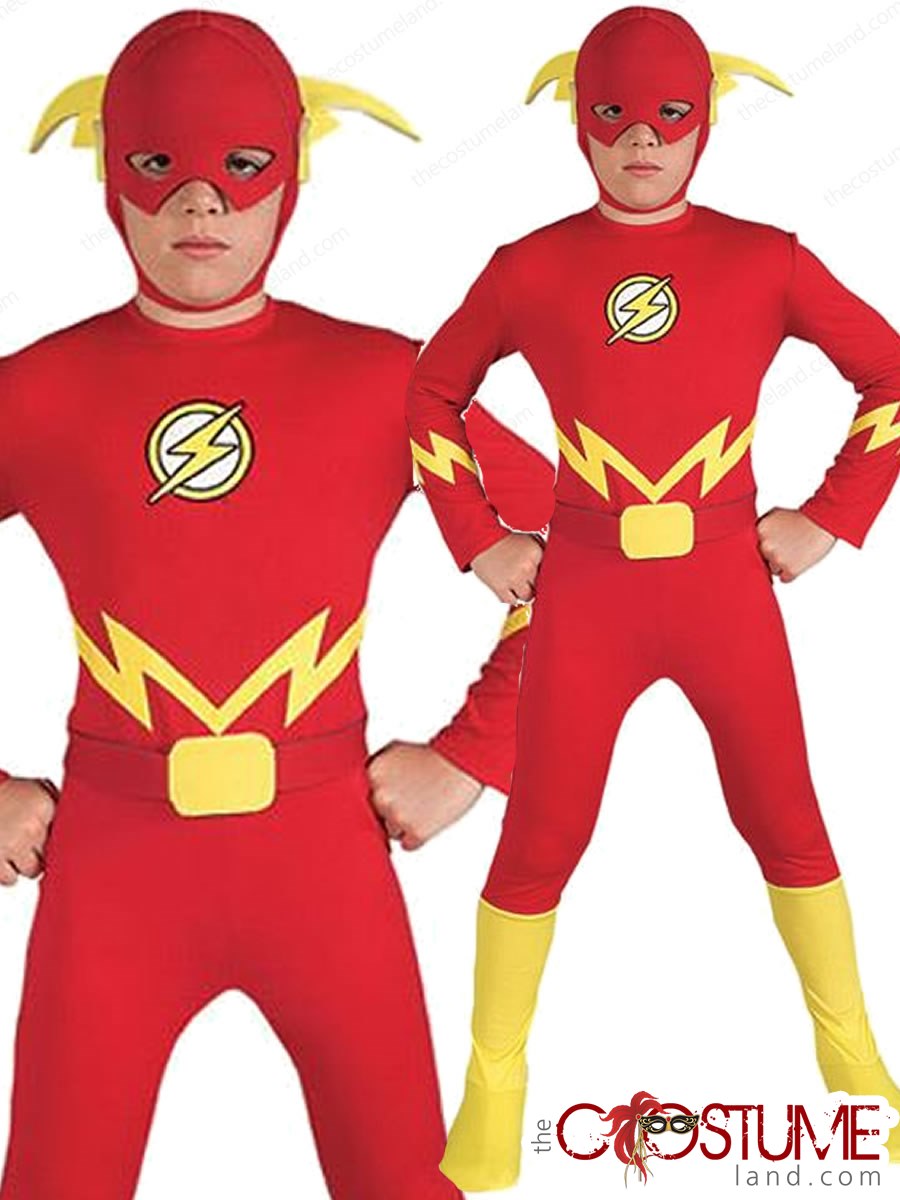 Lightning Bolt Themed Superhero Mask Flash Costume Mask for Kids