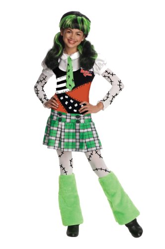 Large Green HRC Drama Queens Major Cutie Girls Halloween Costume 