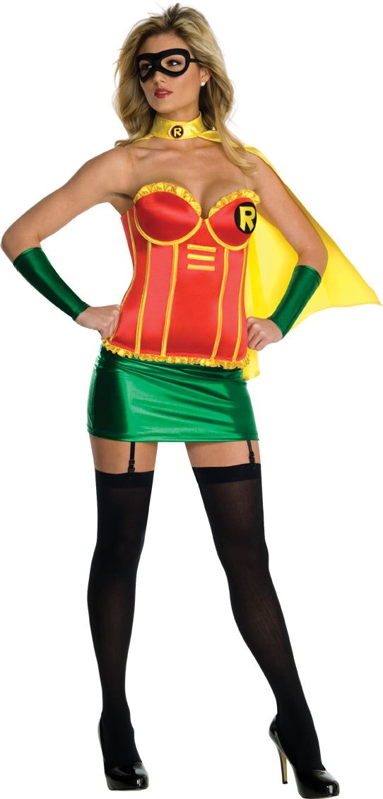 Robin Corset Adult Womens Costume 889899 Batman Women - Small for sale  online | eBay