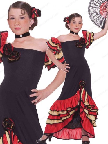 spanish fancy dress female