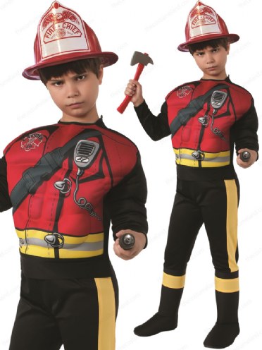 child's firefighter outfit